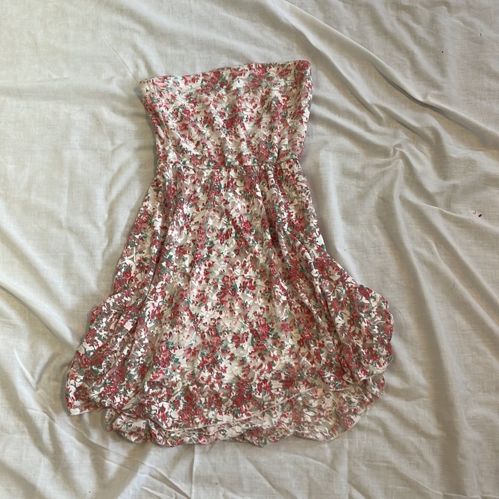 Deb small strapless dress